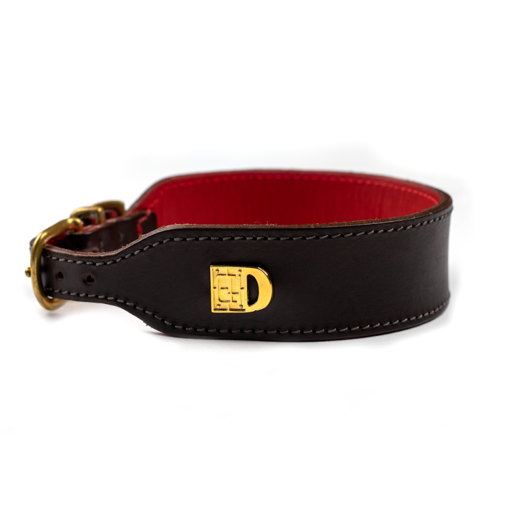 D&H Big Dog Leather Dog Collar