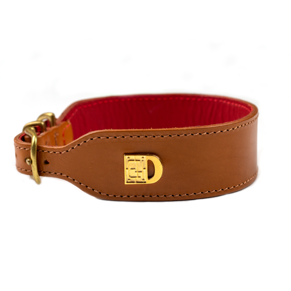 D&H Big Dog Leather Dog Collar