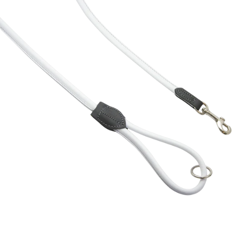 Rolled Soft Leather Lead White
