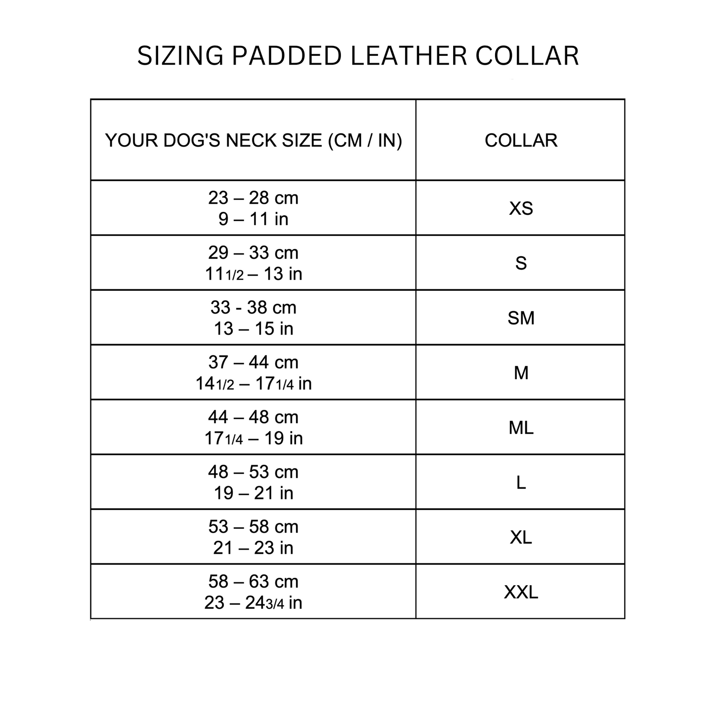 Padded Leather Dog Collar Tan and Cream