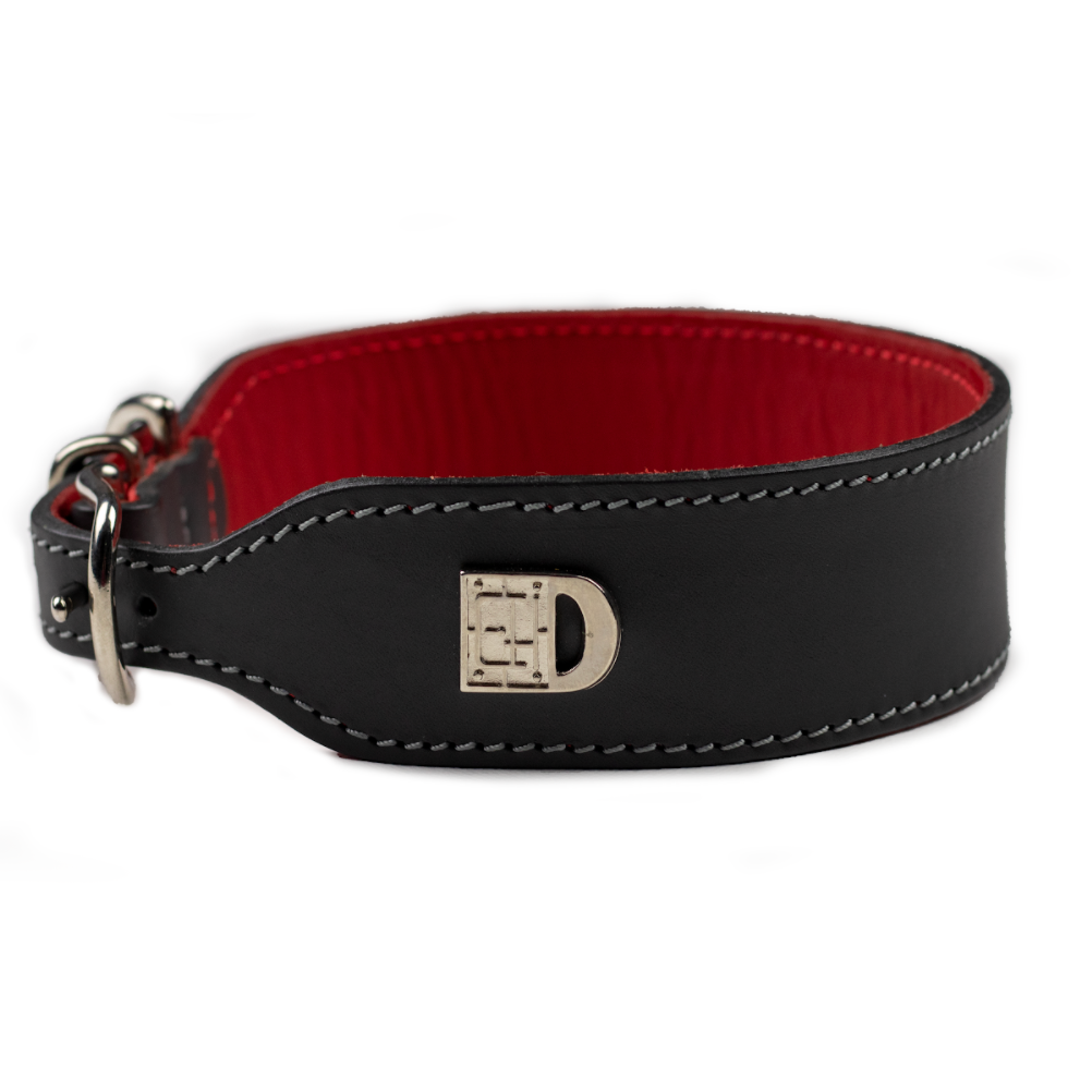 D&H Big Dog Leather Dog Collar
