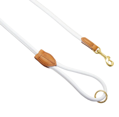 Rolled Soft Leather Lead White