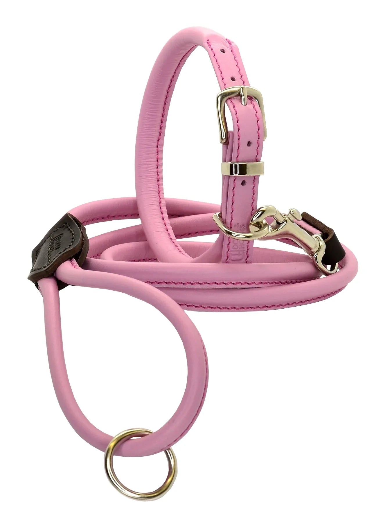 Rolled Soft Leather Set Pink